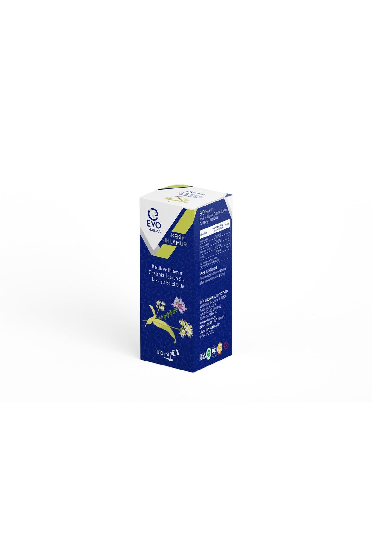 Evopharma Kekik Ihlamur Sıvı 100 ml