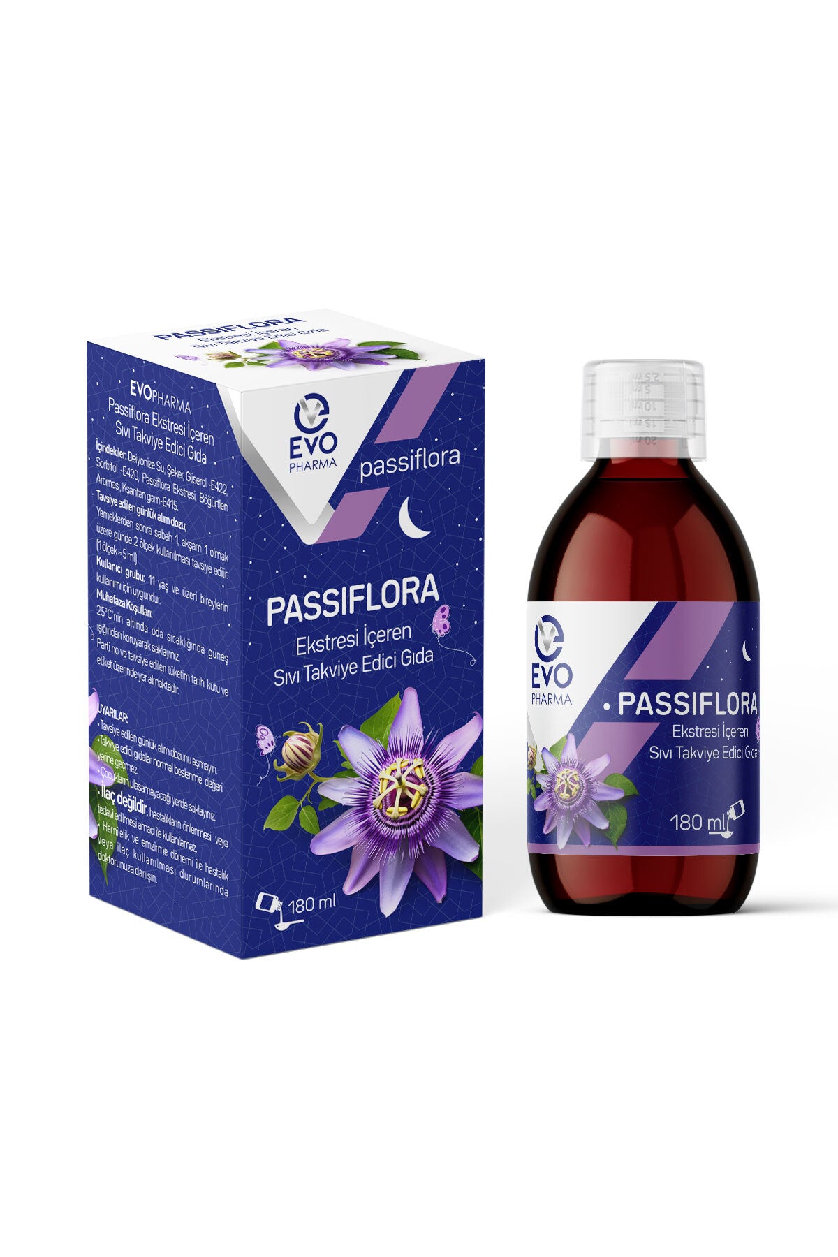 Evopharma Passiflora Ekstresi 180 ml