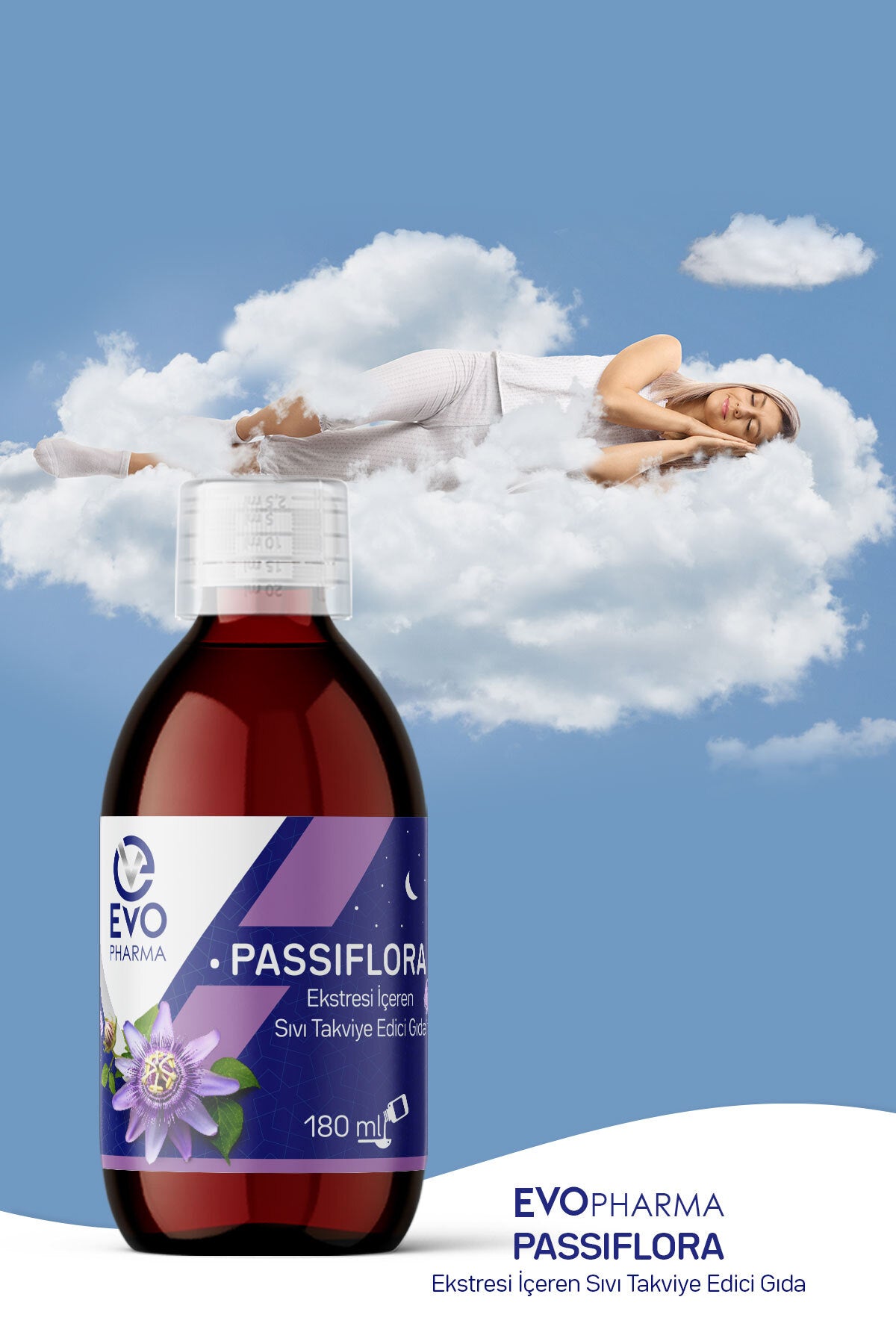 Evopharma Passiflora Ekstresi 180 ml