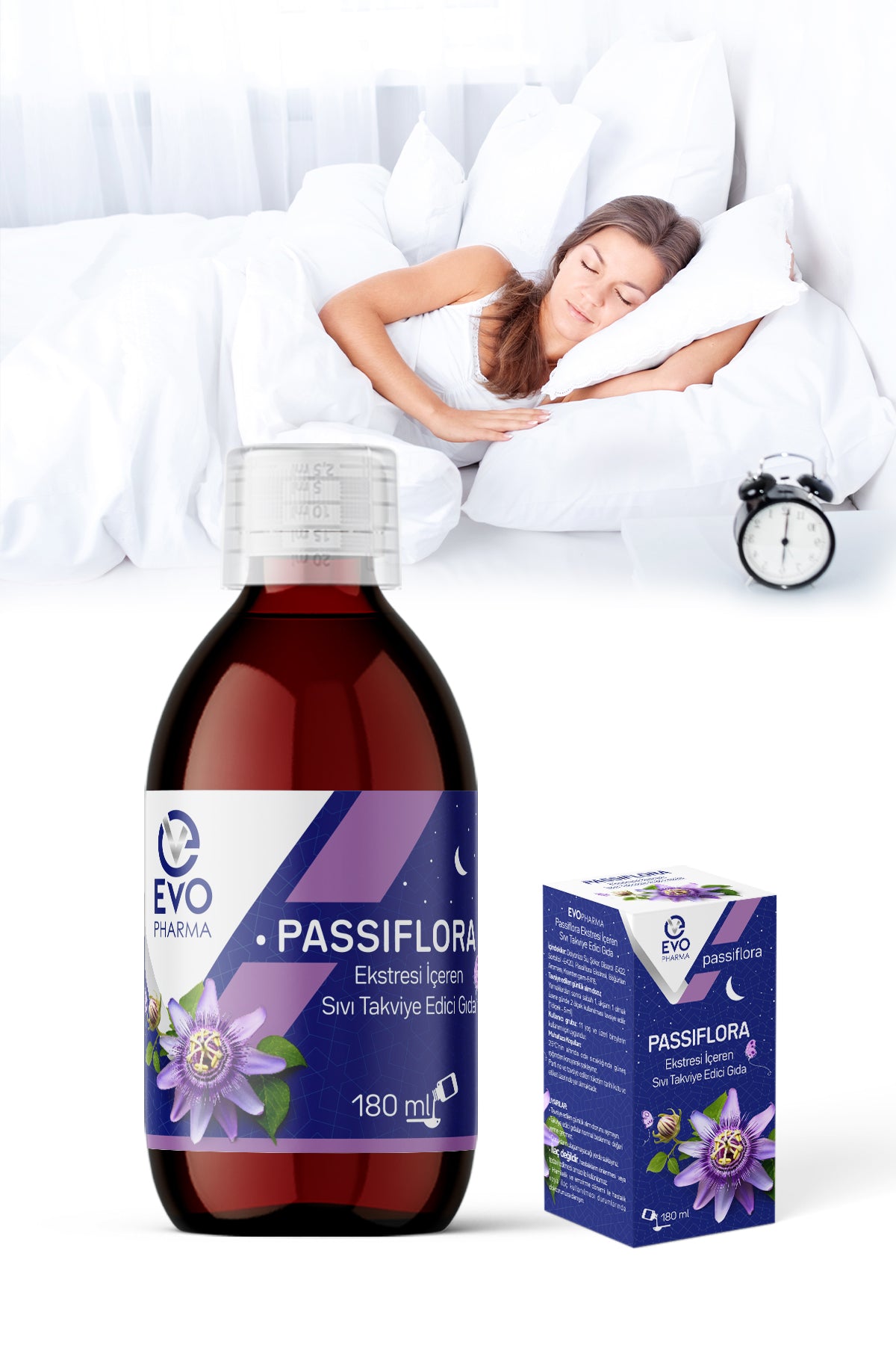 Evopharma Passiflora Ekstresi 180 ml