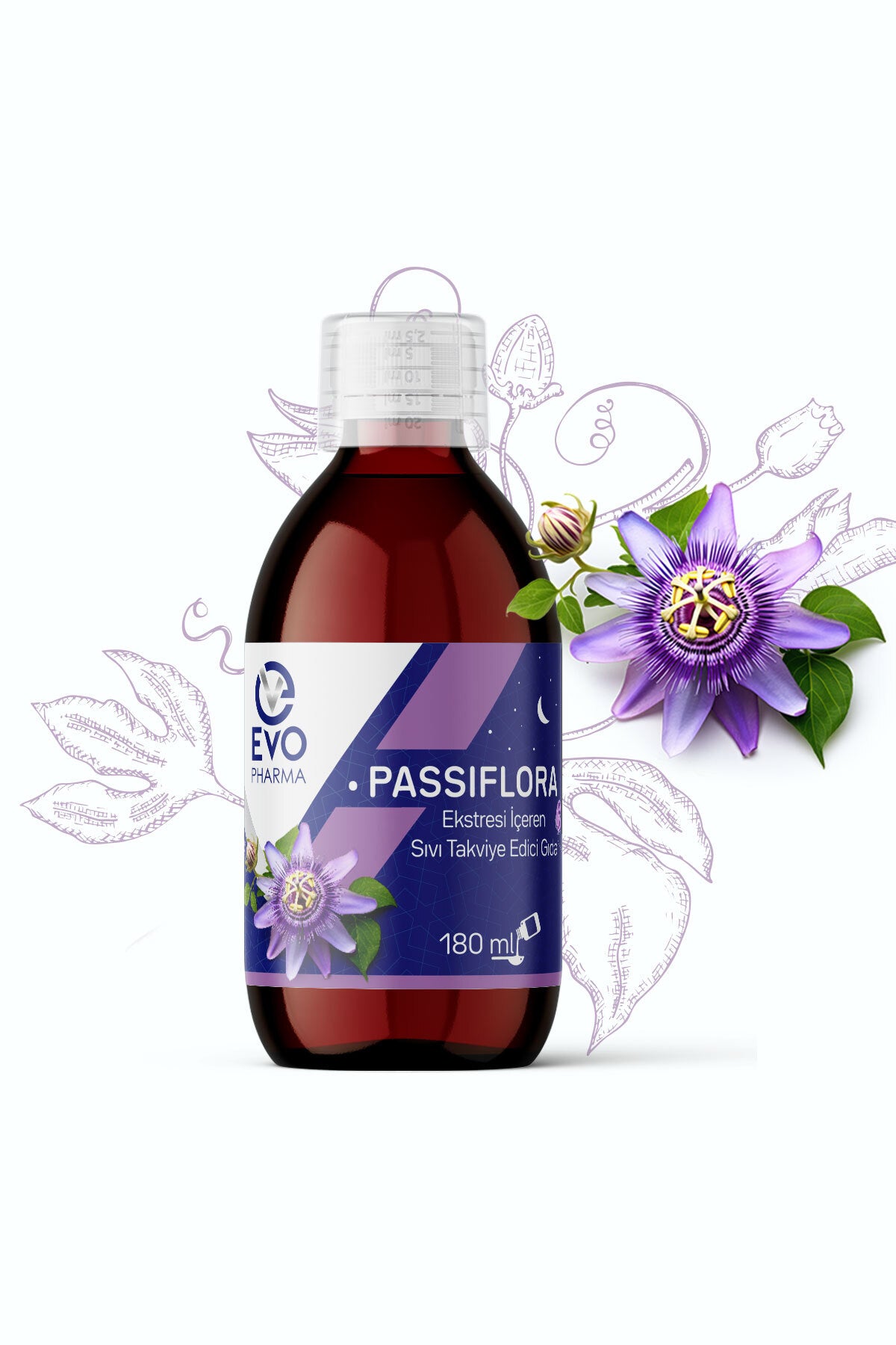 Evopharma Passiflora Ekstresi 180 ml