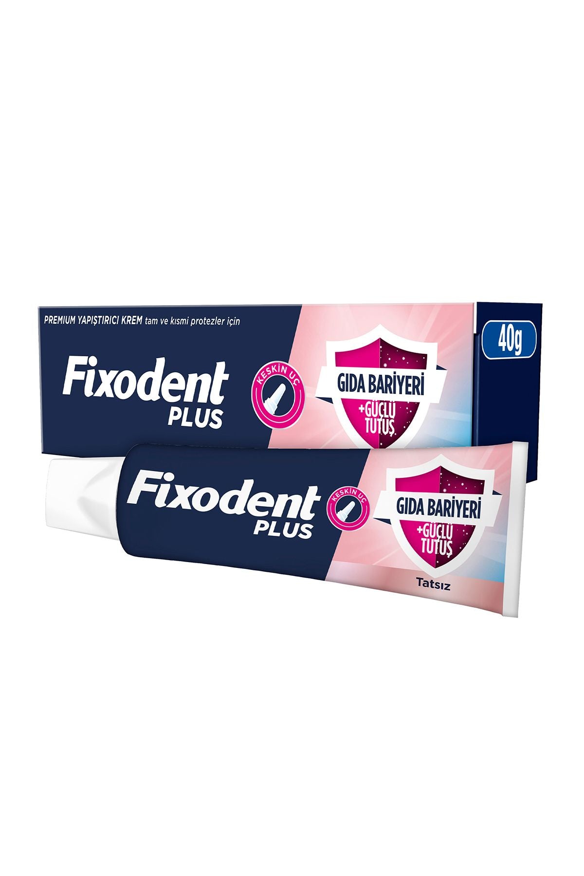 Fixodent Plus Gıda Bariyeri Protez Diş Yapıştırıcı 40 gr