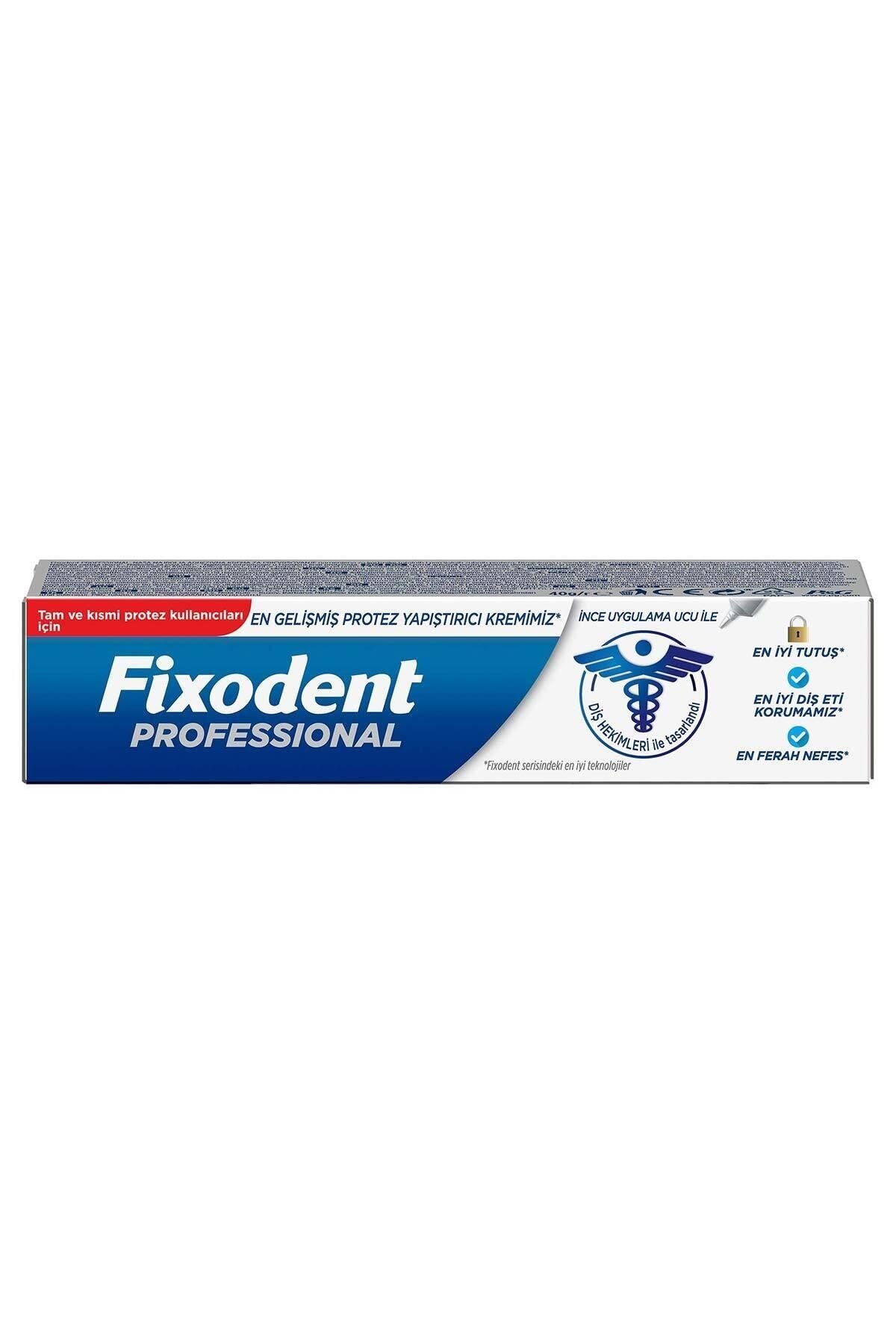 Fixodent Professioanal Diş Protez Yapıştırıcı Krem 40 Gr