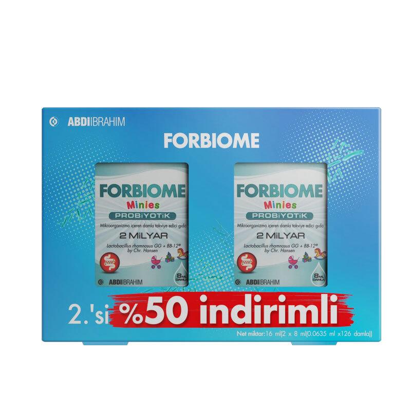 Forbiome Minies Probiyotik 8 ml Oral Damla - 2.'si %50 İndirimli