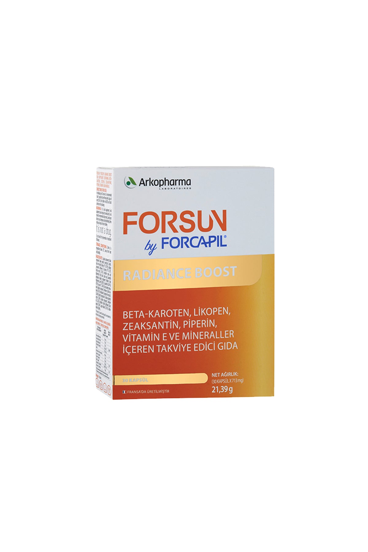 Forsun Forcapil Radiance Boost Vitamin 30 Kapsül