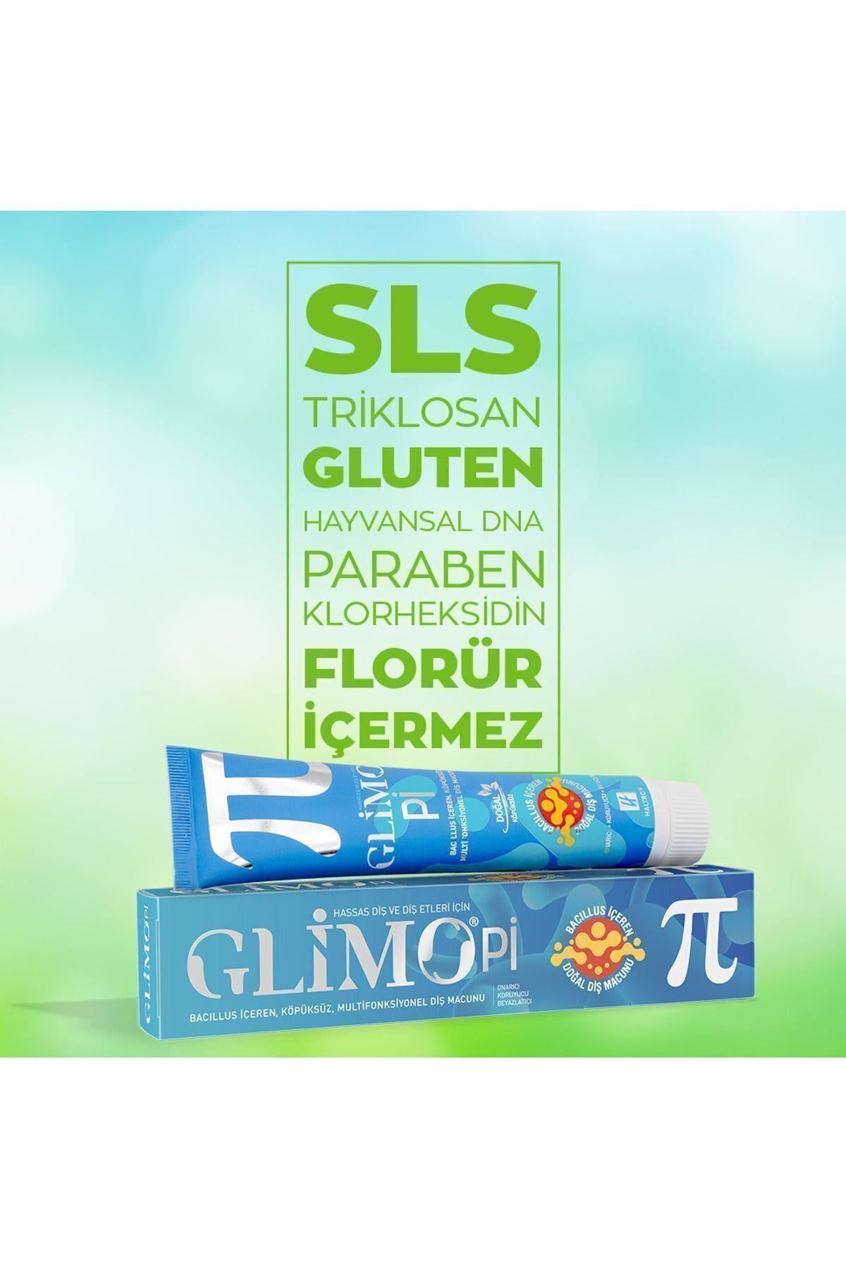 Glimo Pi Probiyotikli Doğal Diş Macunu 75ml