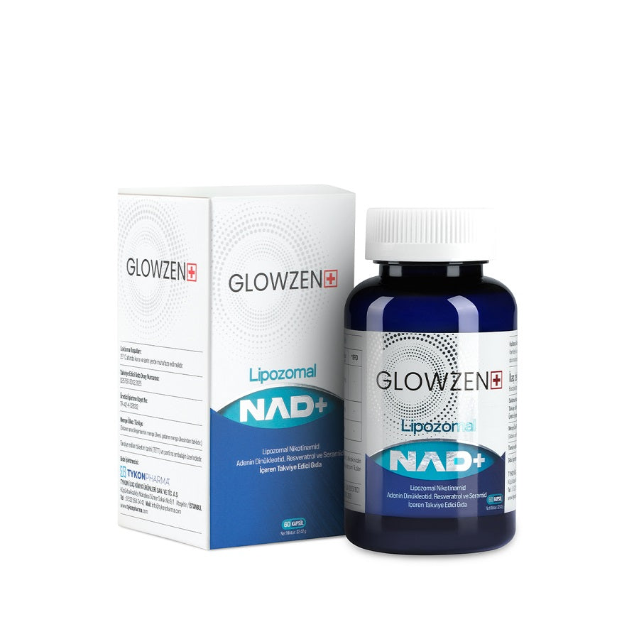 Glowzen Lipozomal NAD+ 60 Kapsül