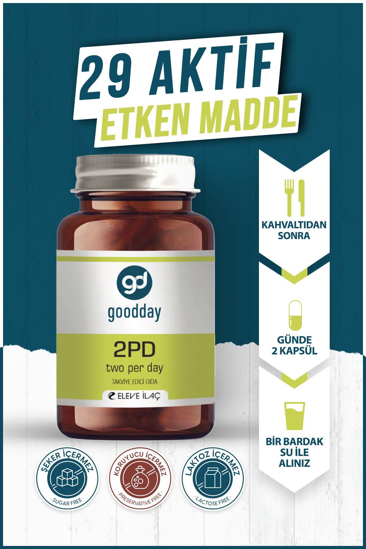 Goodday 2pd Two Capsule Per Day 60 Kapsül