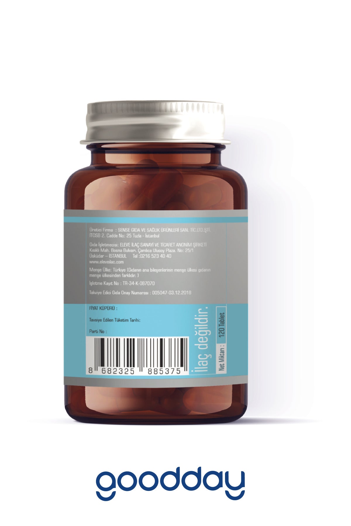 Goodday DGL 120 Tablet