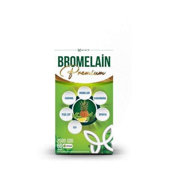 Haver Bromelain Premium 60 Kapsül