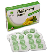 Heksoral Pastil Nane+ Mentol+ Zencefil 24 Adet