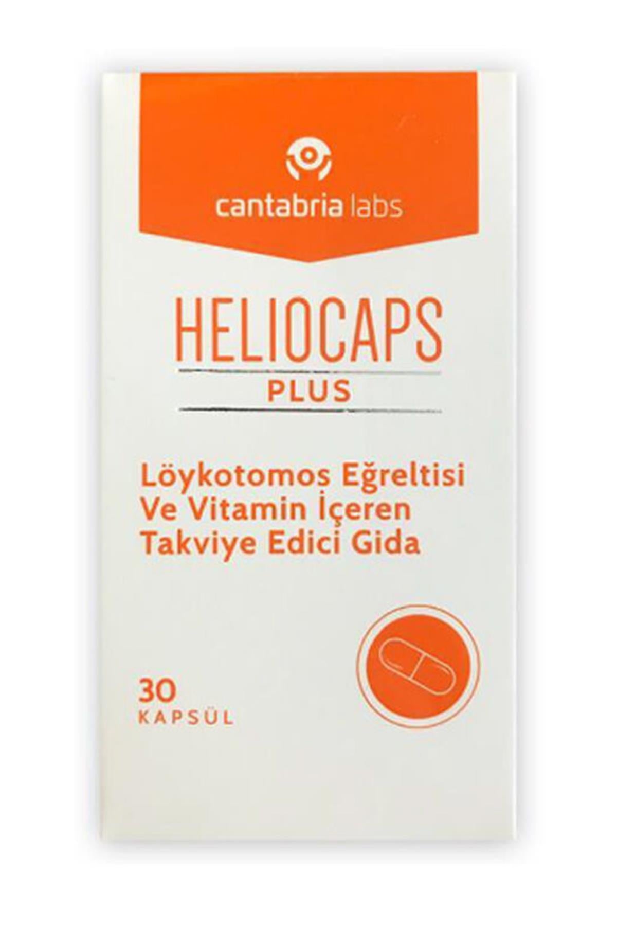 Heliocaps Plus Kapsül Takviye Edici Gıda 30 Kapsül