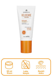 Heliocare Color Gelcream Light Buğday Renkli Güneş Kremi Spf 50 50 ml