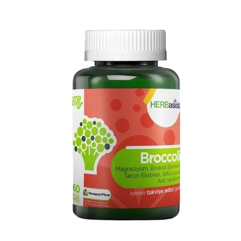 HERBasist Broccoli Takviye Edici Gıda 60 Kapsül