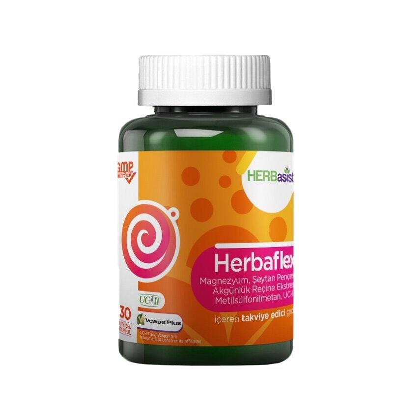HERBasist Herbaflex Takviye Edici Gıda 30 Kapsül