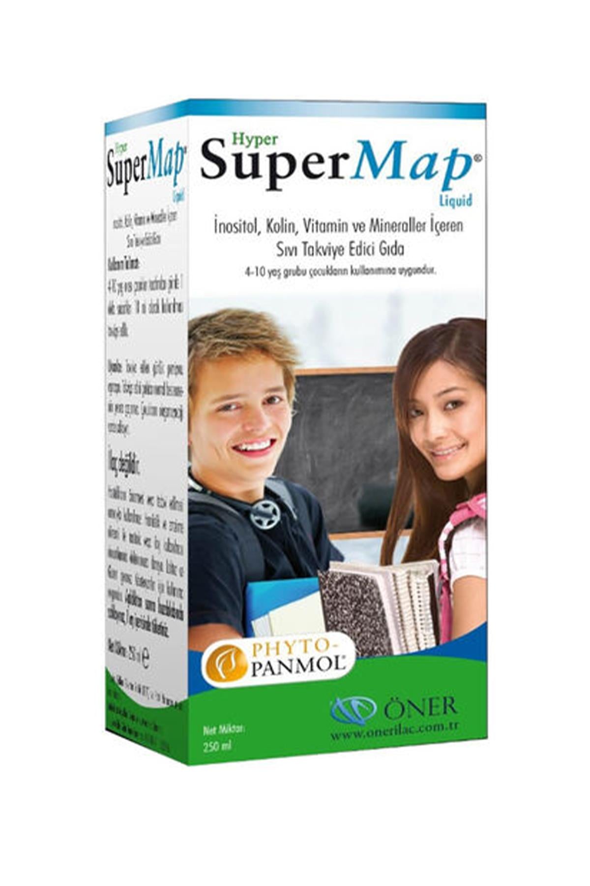 Hyper SuperMap Liquid Sıvı Takviye Edici Gıda 250 ml