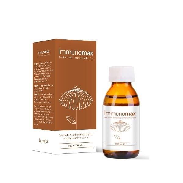 Immunomax Betaglukan ve Propolis içerikli Bitkisel Karışımlı Şurup 100ml