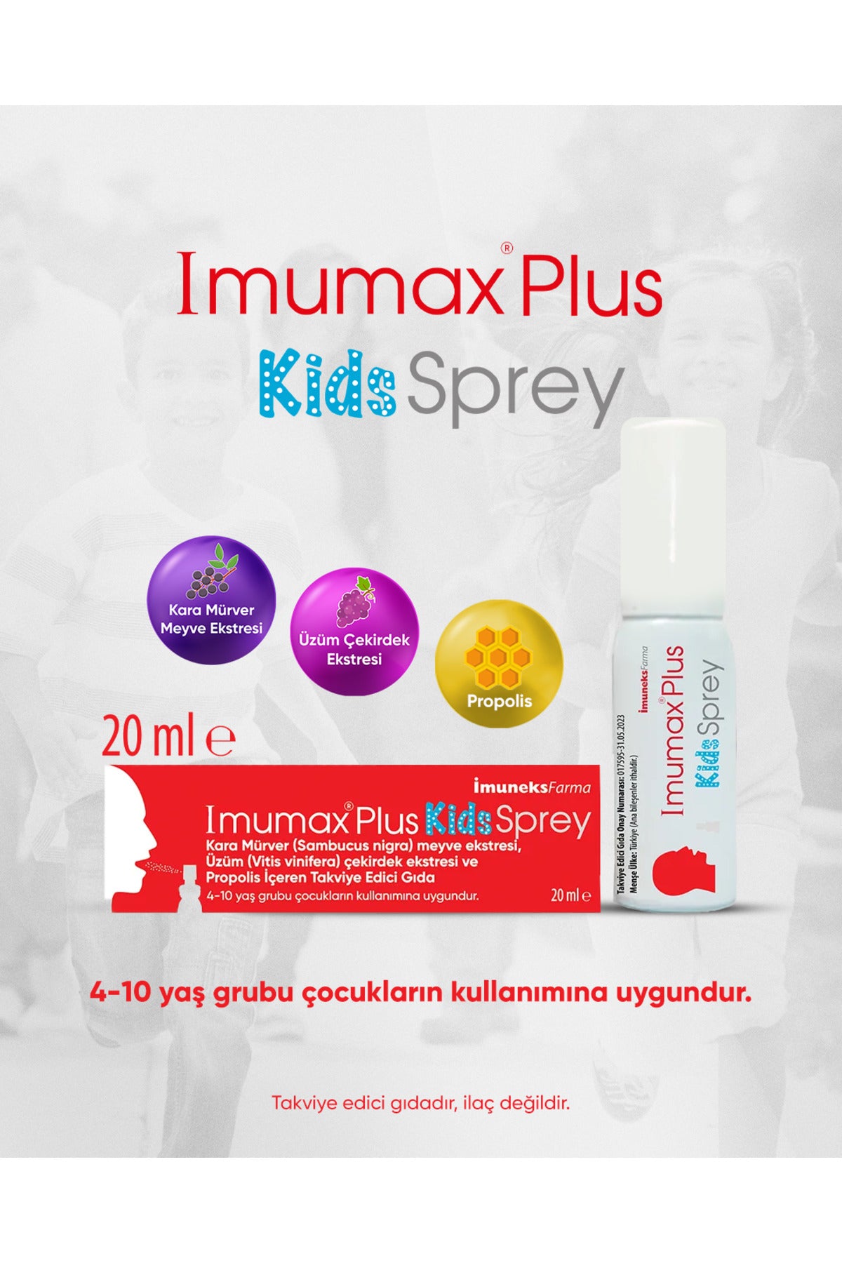 Imumax Plus Kids Sprey 20 ml