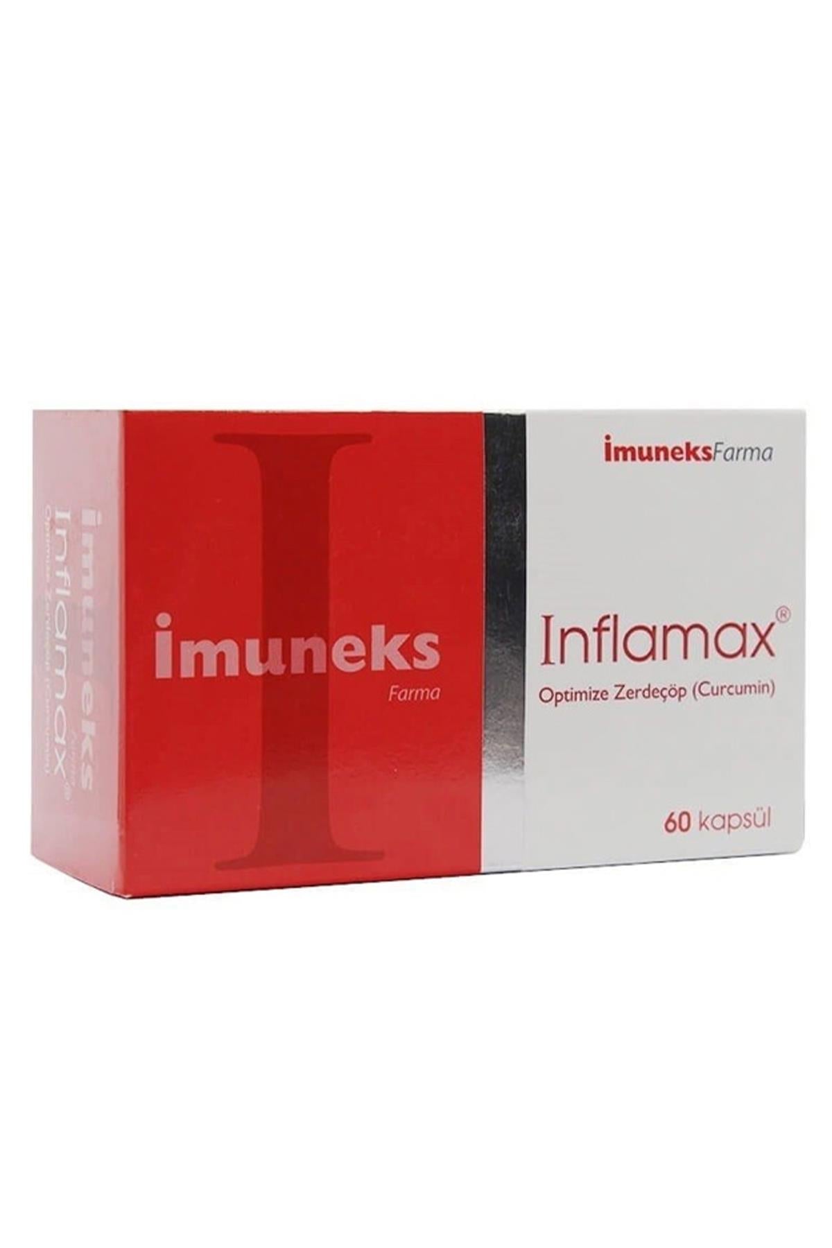 Imuneks Inflamax Optimize Zerdeçöp Takviye Edici Gıda 60 Kapsül