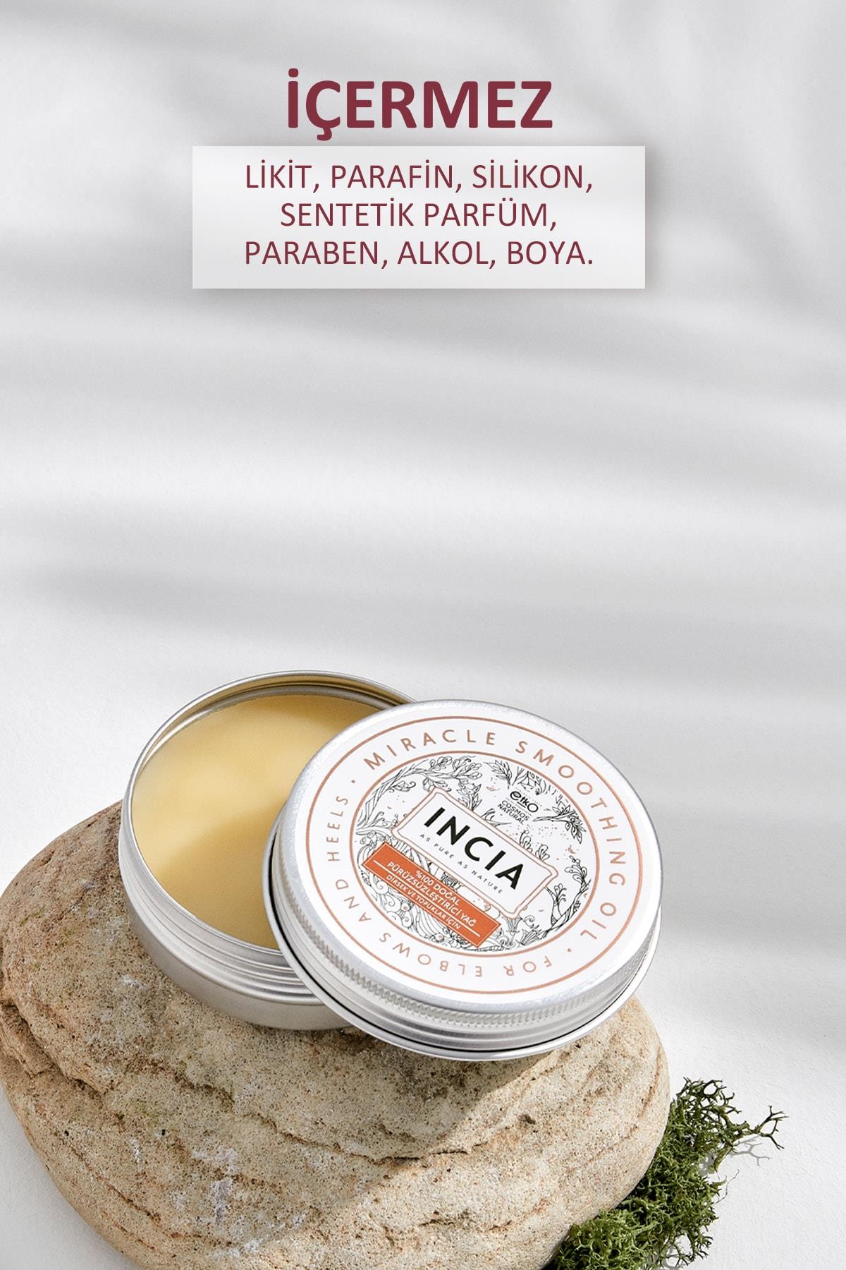 Incia Butter Doğal Pürüzsüzleştirici Yağ 50 ml