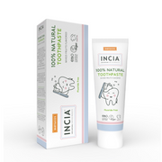 Incia Doğal Diş Macunu Bebek ve Çocuk Karışık Meyve Aromalı Florürsüz 50 ml