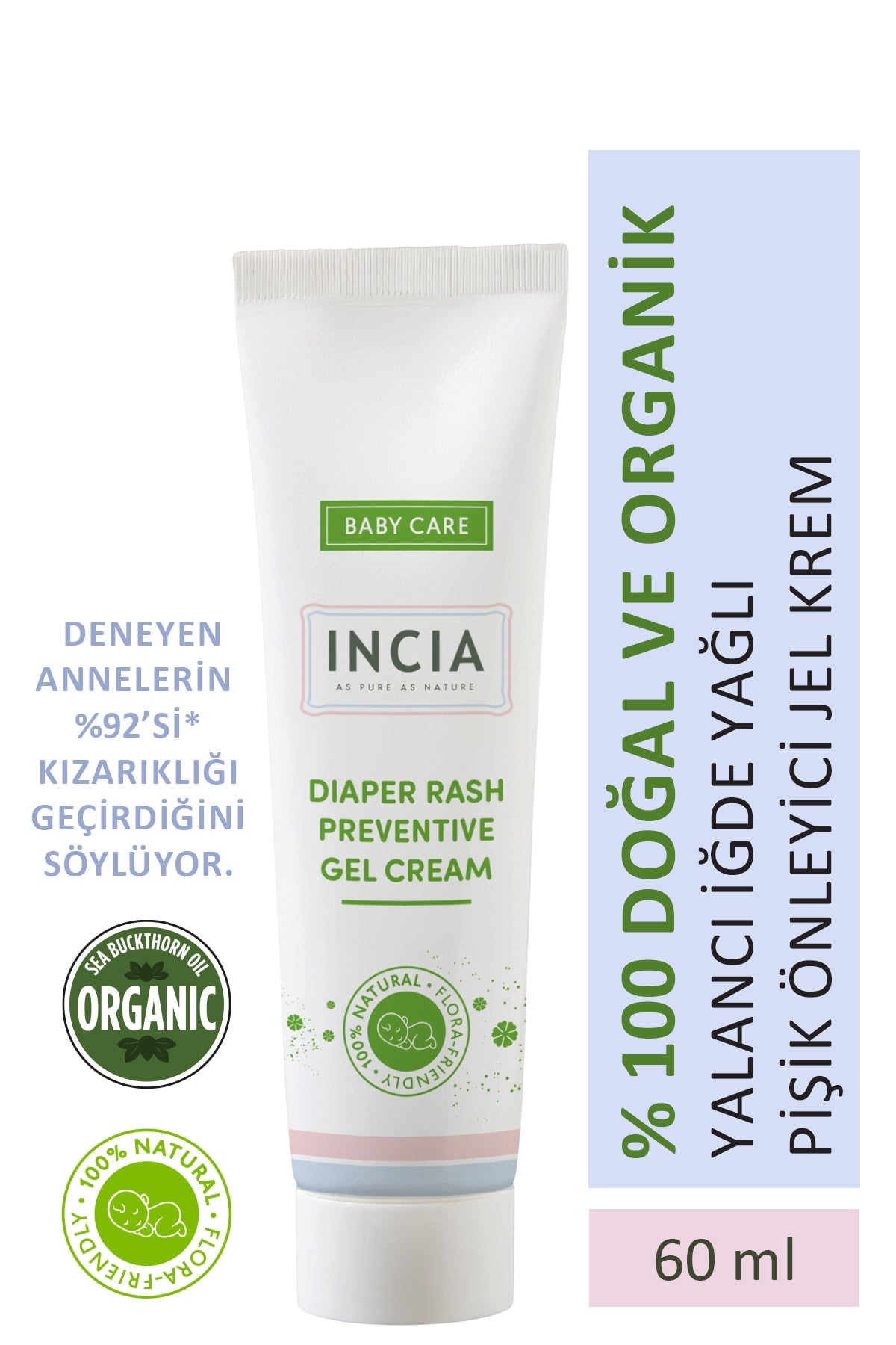 INCIA Pısık Onleyıcı Krem 60 ml