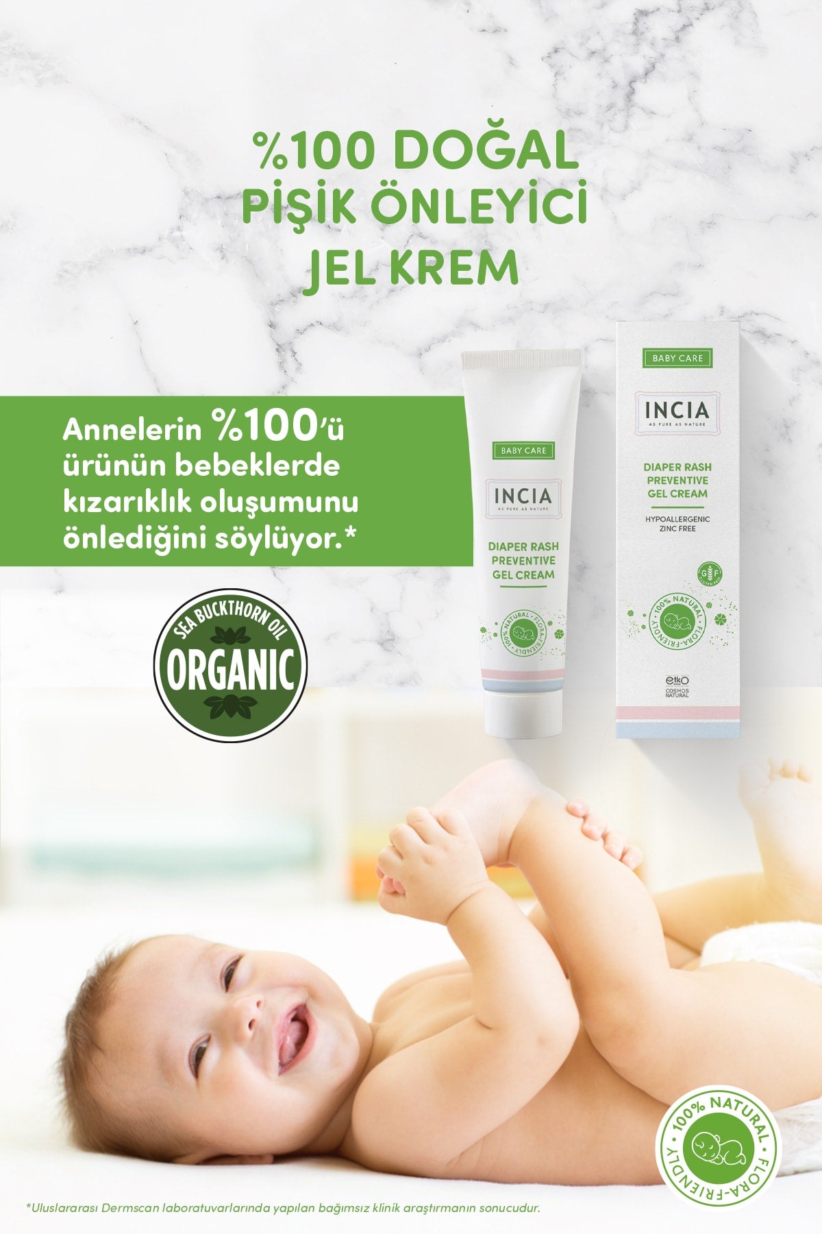 INCIA Pısık Onleyıcı Krem 60 ml