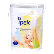 İpek Hidrofil Maxi Bebek Temizleme Pamuk Pedi 60 Adet