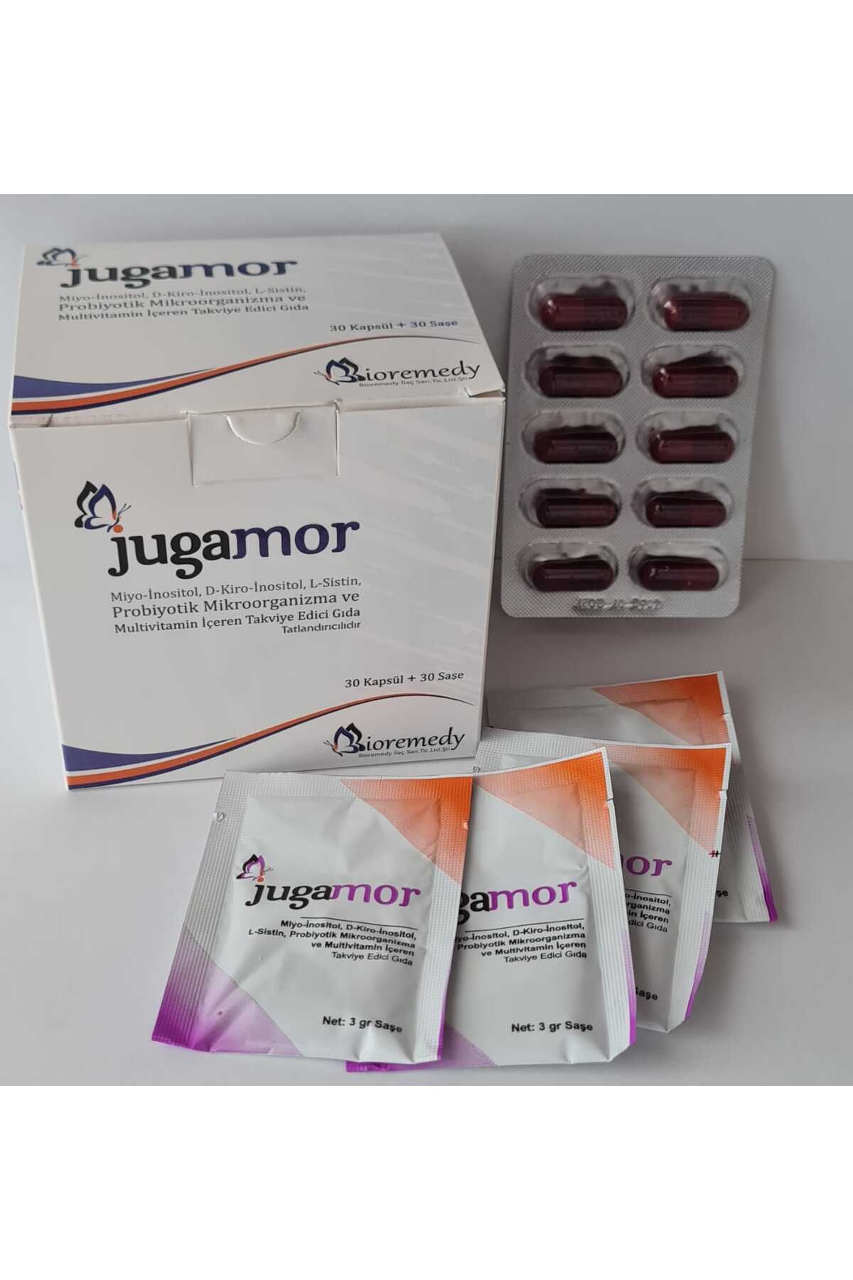 Jugamor 30 Kapsül + 30 Saşe