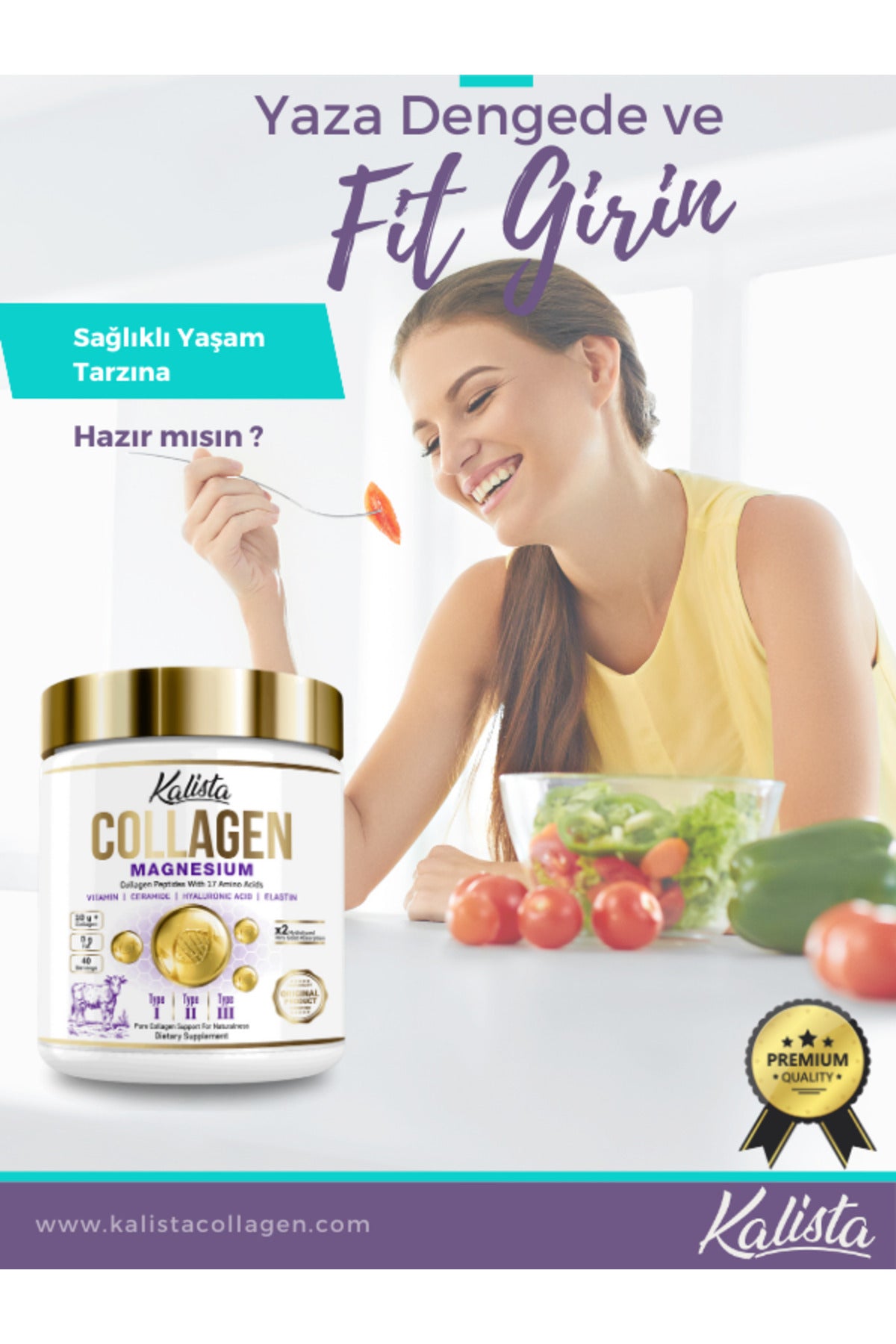 Kalista Collagen Magnesium Powder 450 gr
