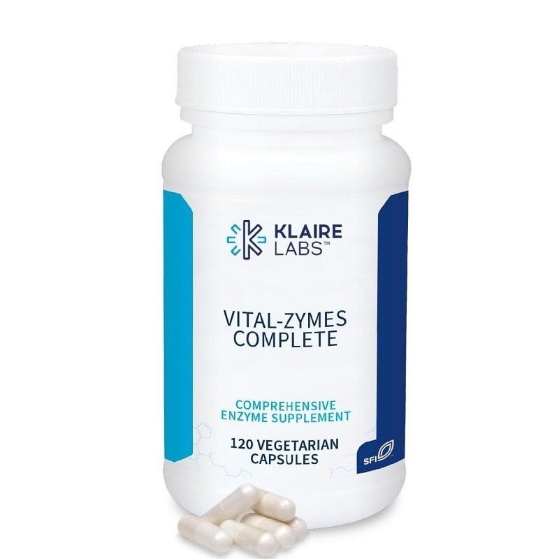 Klaire Labs Vital-zymes Complete 120 Kapsül