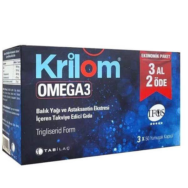 Krilom Omega 3 50 Kapsül 3 Al 2 Öde