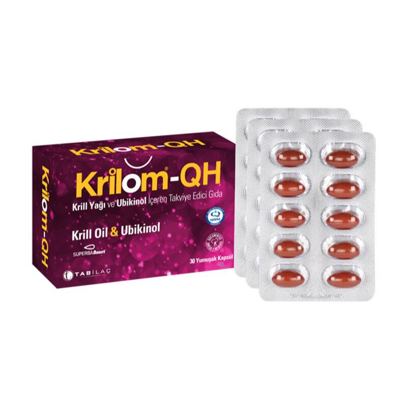 Krilom Qh Krill Oil Ve Ubikinol 30 Kapsül