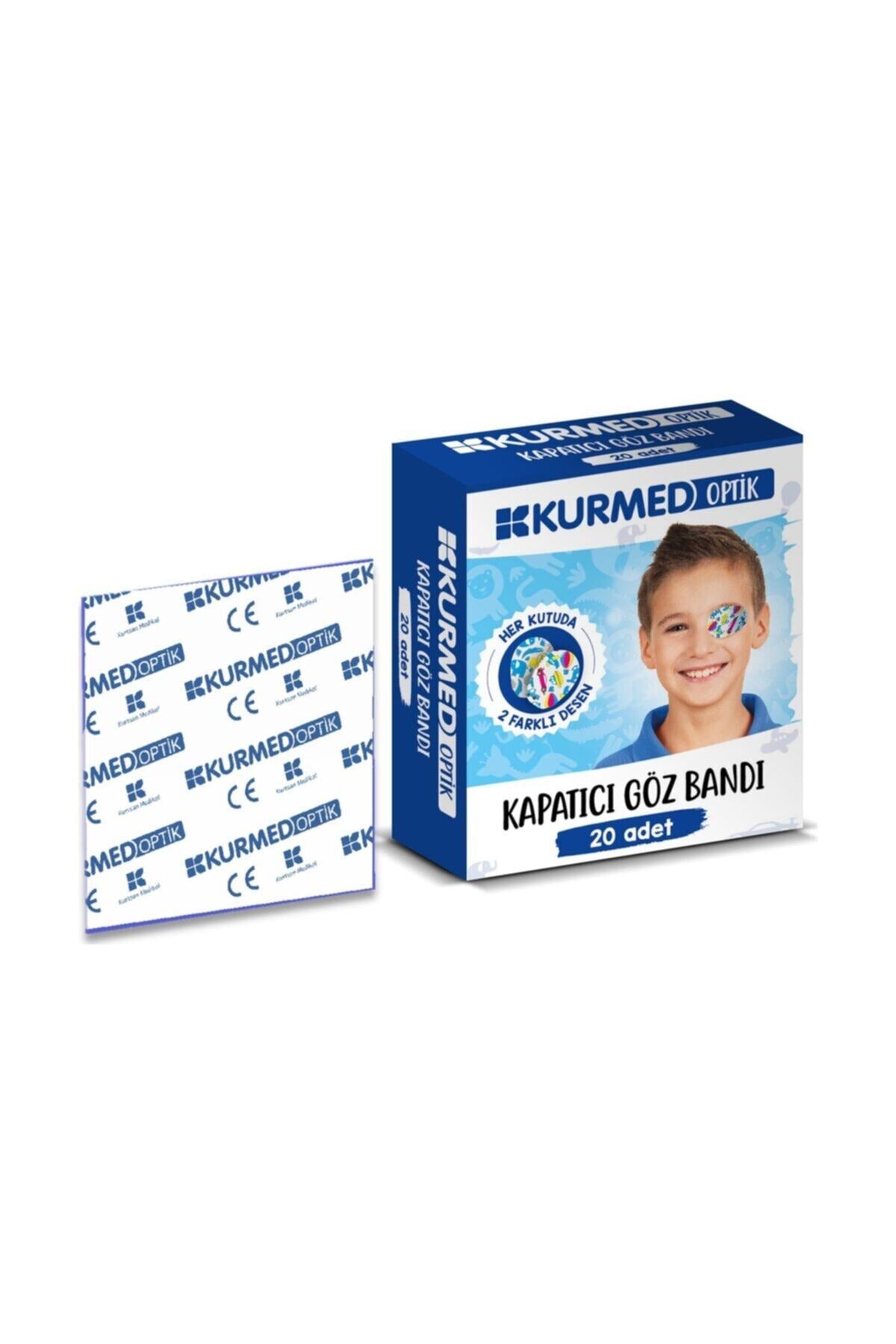 Kurmed Optik Çocuk Göz Pedi Erkek 20 Adet