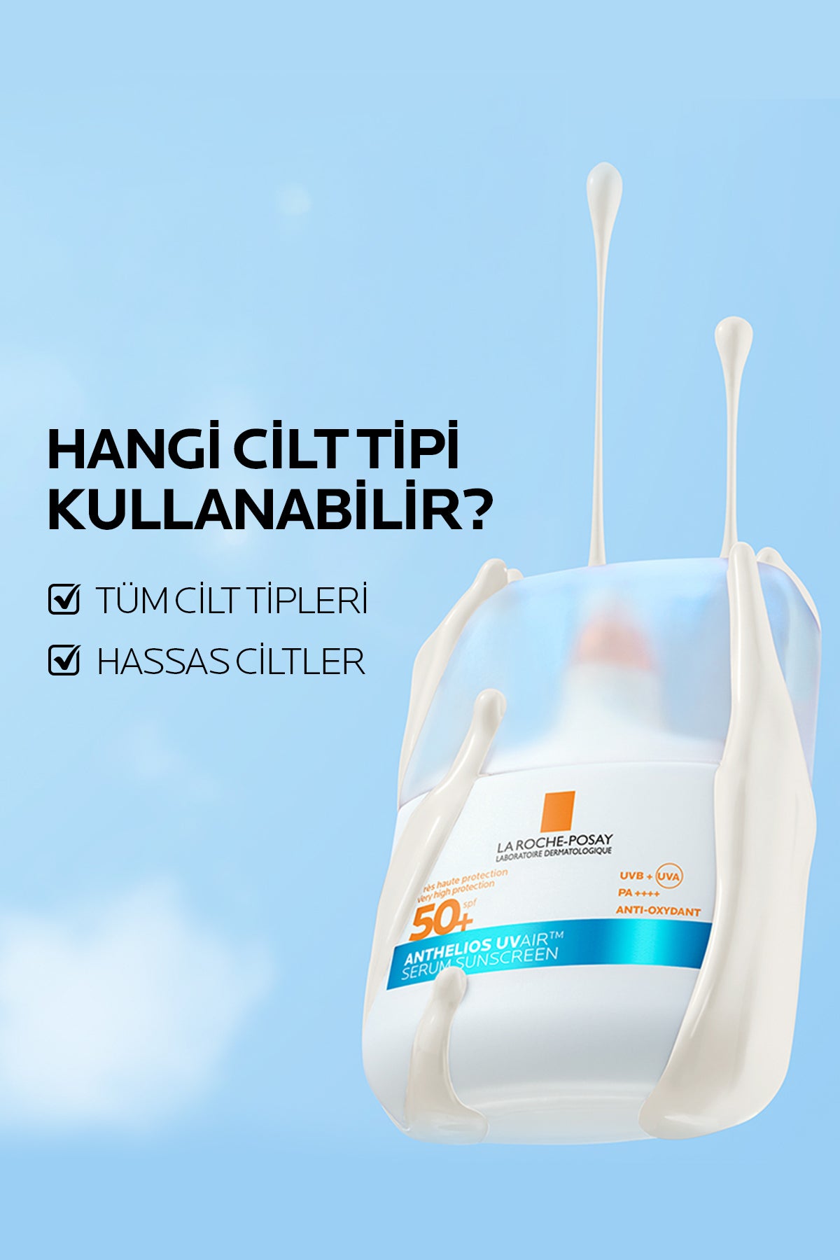 La Roche Posay Anthelios UV Air SPF50+ Ultra Güçlü Güneş Koruyucu Serum 50 ml