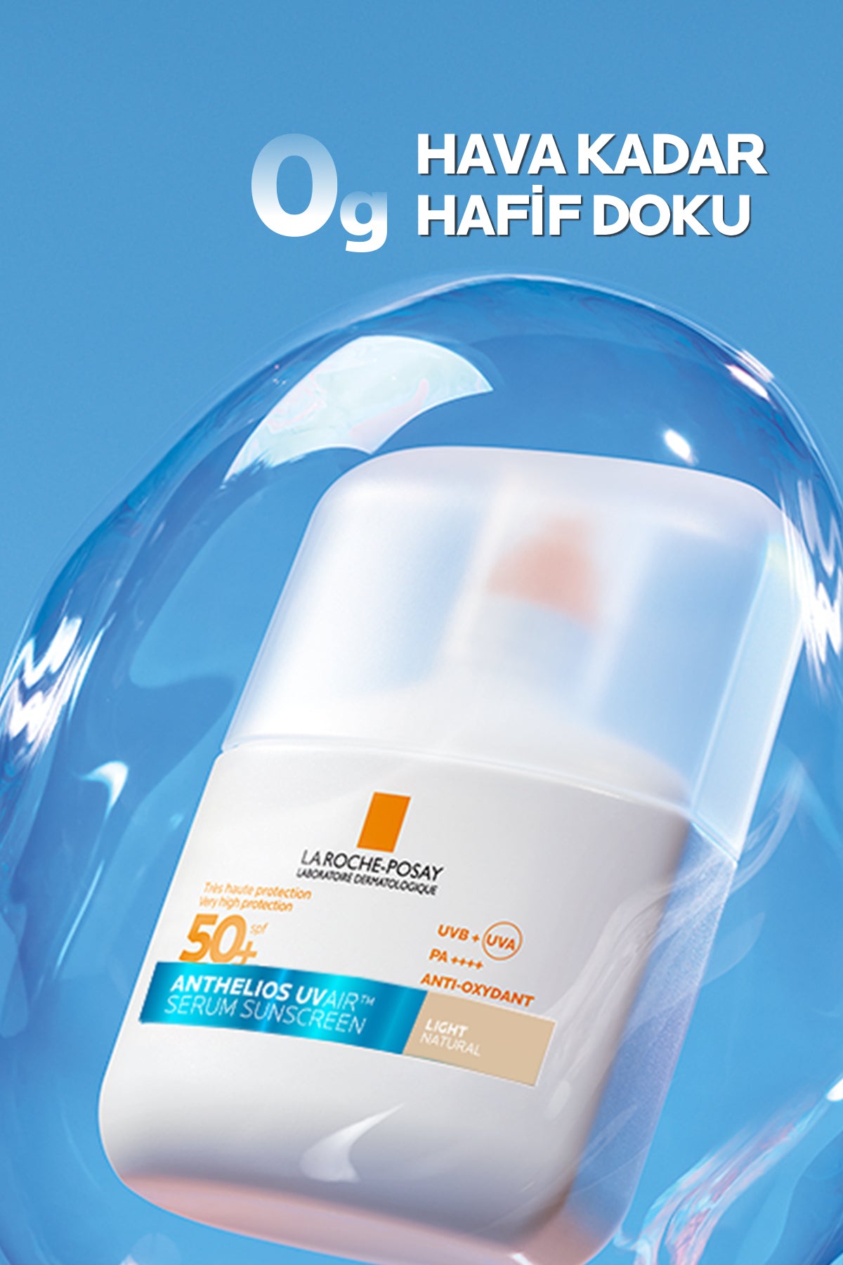 La Roche Posay Anthelios UV Air SPF50+ Ultra Güçlü Renkli Güneş Koruyucu Serum 50 ml