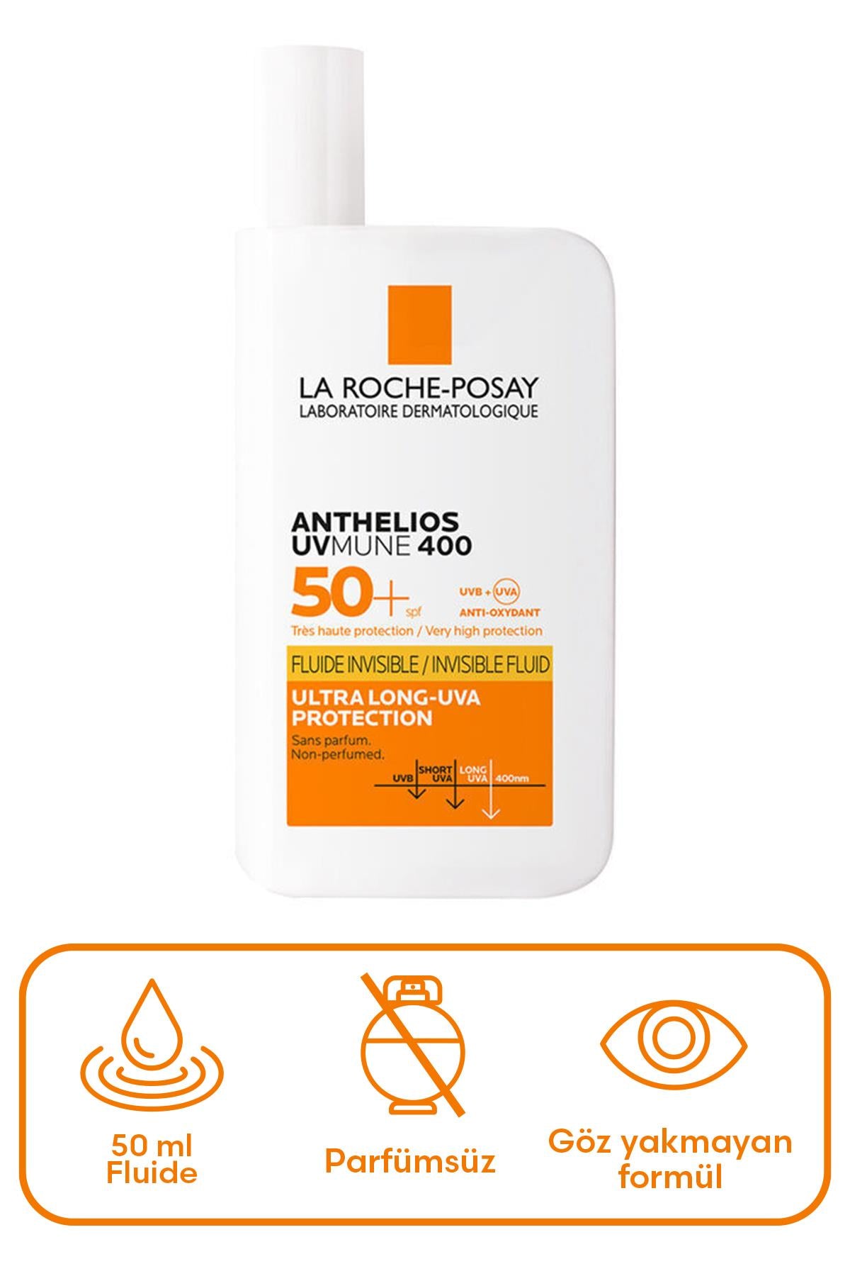 La Roche Posay Anthelios UVmune Fluid Güneş Kremi SPF50+ 50 ml