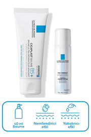La Roche Posay Cicaplast Baume B5 Krem 40 ml + Termal Su 50 ml HEDİYE