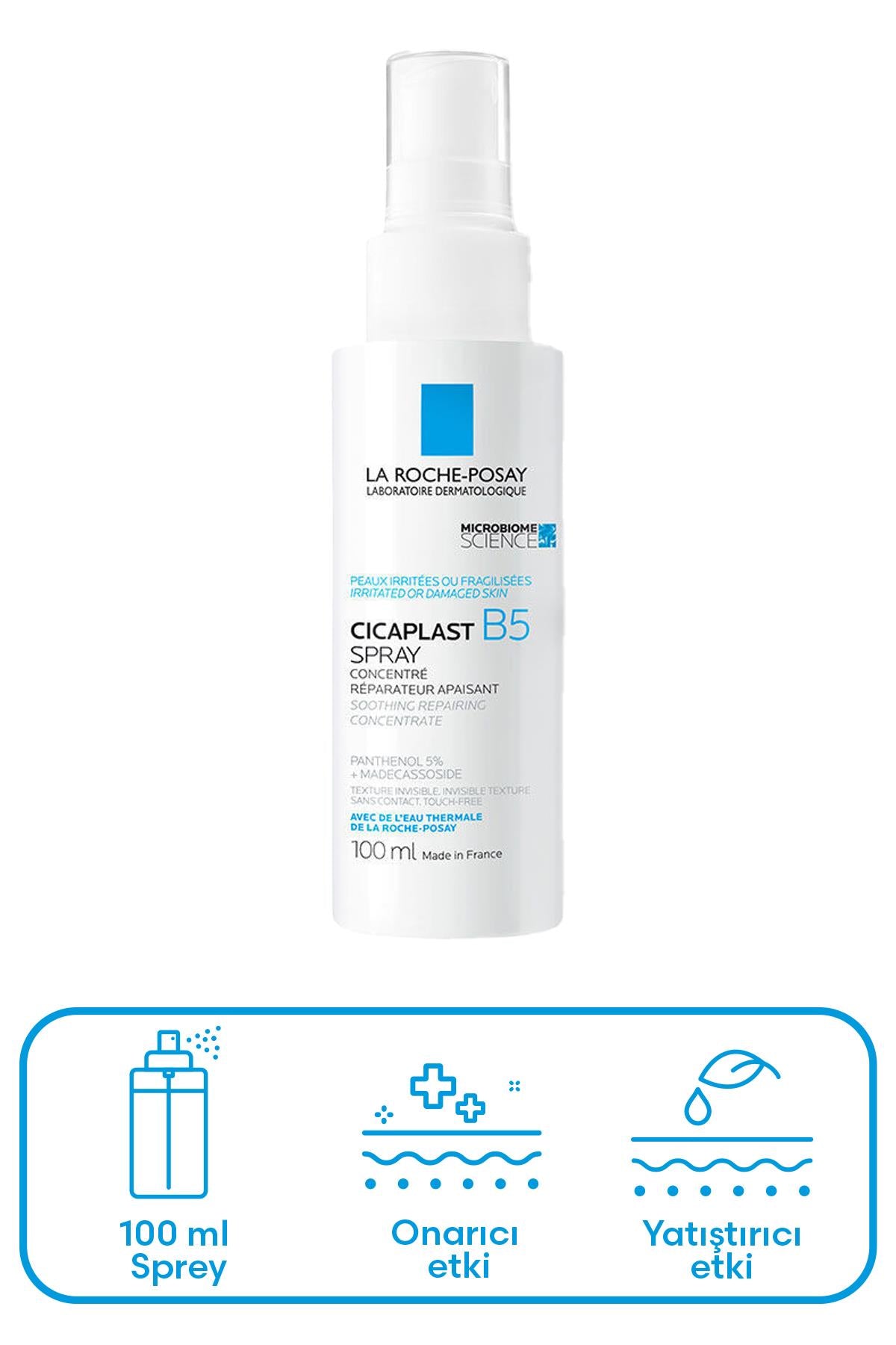 La Roche Posay Cicaplast Baume B5 Yüz Ve Vücut Bakım Spreyi 100 ml