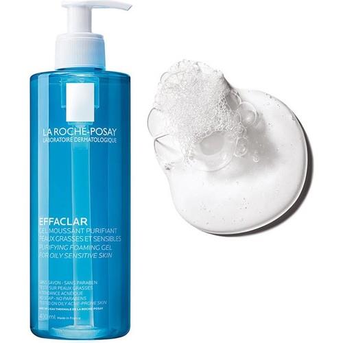 La Roche Posay Effaclar Jel Yağlı ve Akneye Eğilimli Ciltler İçin Yüz Temizleme Jeli 400 ml