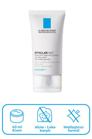 La Roche Posay Effaclar Mat Parlama Karşıtı Nemlendirici 40 ml