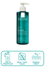 La Roche Posay Effaclar Mikro Peeling Jel Yüz ve Vücut 400 ml