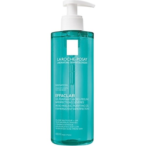 La Roche Posay Effaclar Mikro Peeling Jel Yüz ve Vücut 400 ml