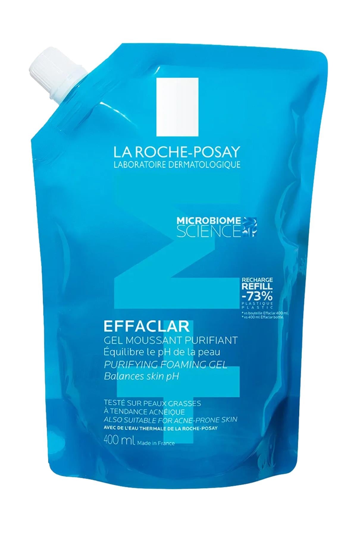 La Roche Posay Effaclar Yağlı Ciltler için Temizleme Jeli Refill 400 ml