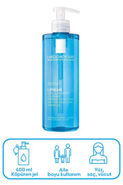 La Roche Posay Lipikar Gel Lavant Vücut Temizleme Jeli 400 ml