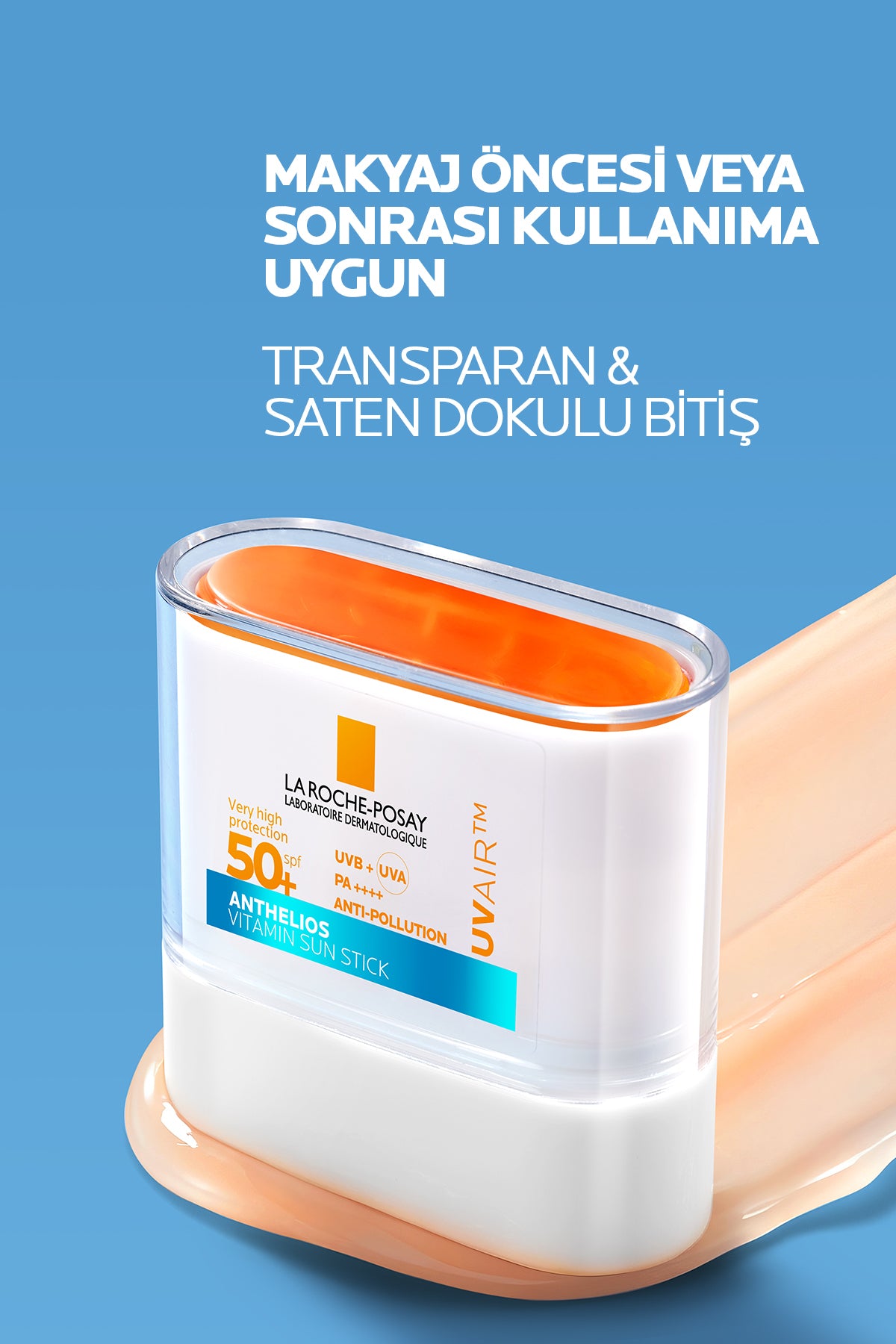 La Roche Posay New Anthelios UV Air Vitaminli Güneş Koruyucu Stick SPF50+ 10 ml