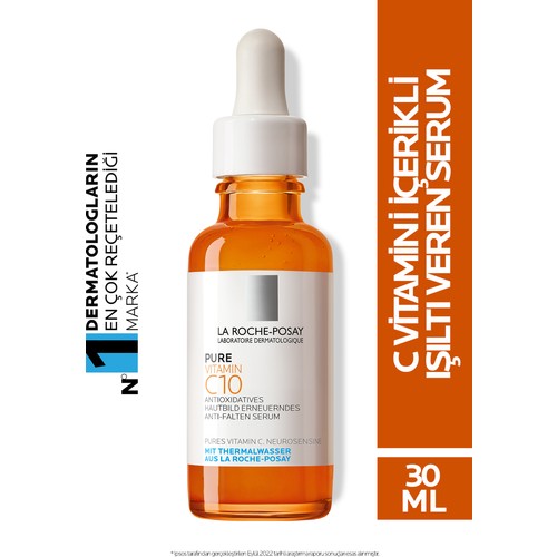 La Roche Posay Saf C Vitamini Işıltı Veren Antioksidan Serum 30 ml