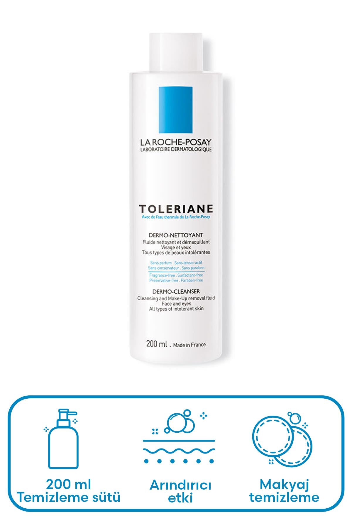 La Roche Posay Toleriane Dermo Makyaj Temizleyici 200 ml