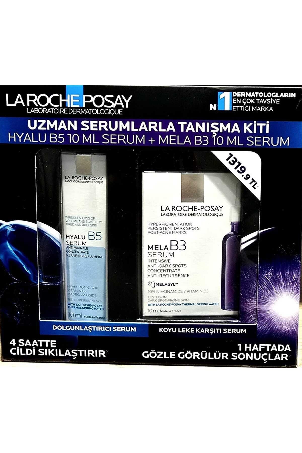 La Roche Posay Uzman Serumlarla Tanışma Kiti (Hyalu B5 10 ml Serum + Mela B3 10 ml Serum)