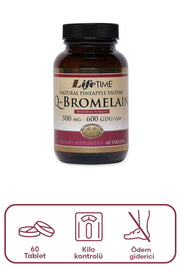 Lifetime Q-Bromelain 60 Tablets